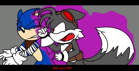 Dark Tails Vs Sonic