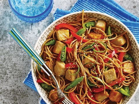 Crispy Tofu Noodle Bowl Hello Canola