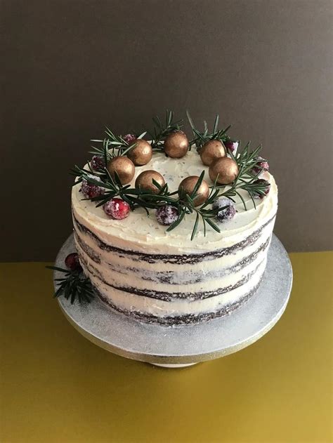 Spiced Ginger Cake Decorated Cake By Popsue CakesDecor