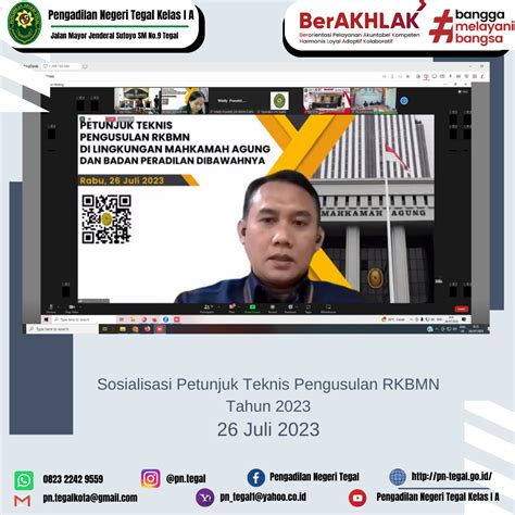 Sosialisasi Petunjuk Teknis Pengusulan Rencana Kebutuhan Barang Milik