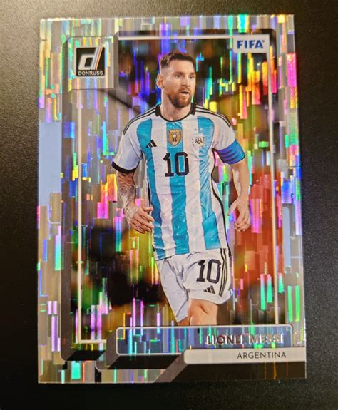 Panini Donruss Soccer Fifa Silver Lionel Messi