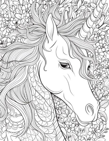 15 Unicorn Coloring Pages The Graphics Fairy