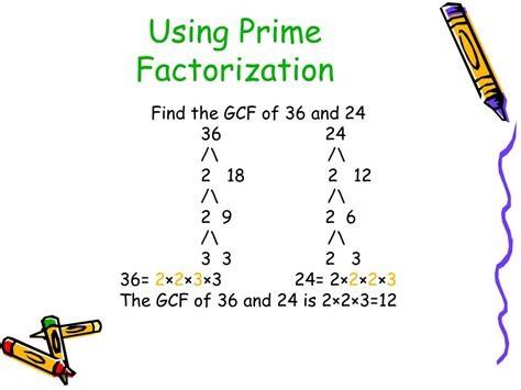 Ppt Finding The Greatest Common Factor Powerpoint Presentation Id 333123