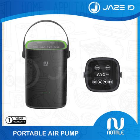 Promo Notale Smart Air Pump Inflator Electric Pompa Ban Mobil Sepeda