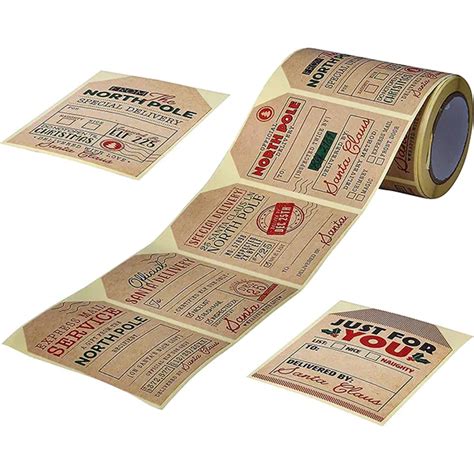 Best Pcs Kraft Sticker Paper Roll