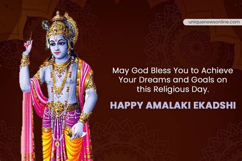 Amalaki Ekadashi 2023 Hindi Shayari Hd Images Greetings Wishes Quotes Messages And Hd