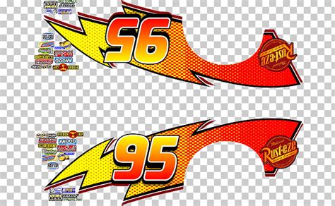 Lightning Mcqueen 95 Sticker