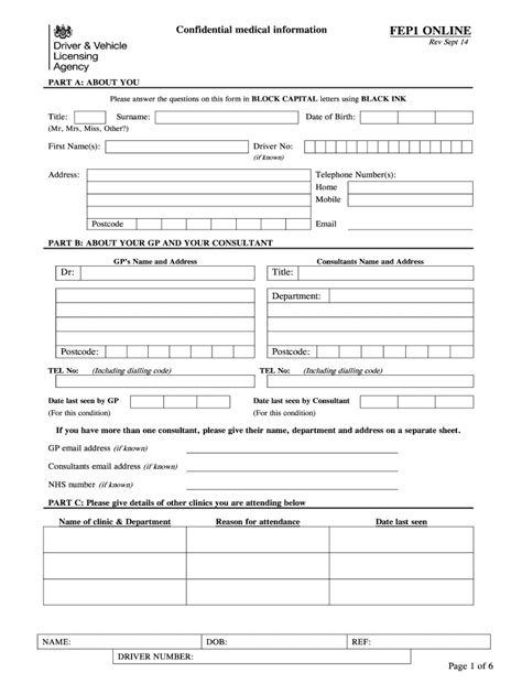 2019 Form Uk Dvla Fep1 Fill Online Printable Fillable Blank Pdffiller