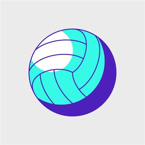 Premium Vector Volleyball Ball Isometric Vector Illustration