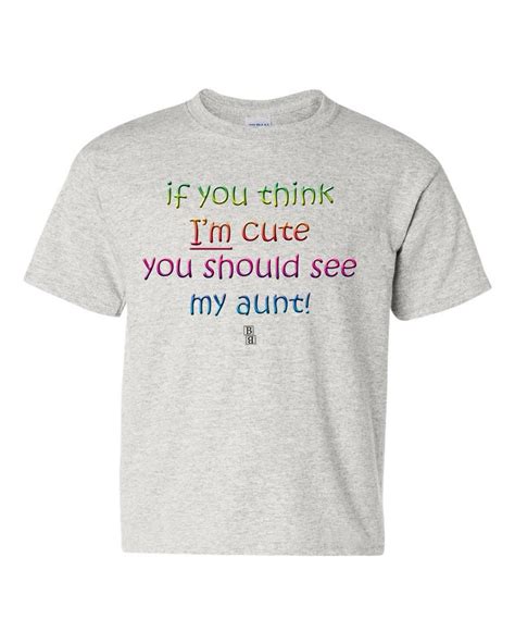 If You Think Im Cute You Should See My Aunt Funny Cute Etsy