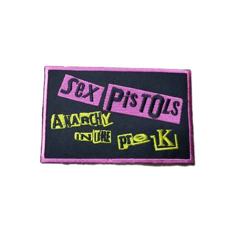 Sex Pistols アイロンパッチワッペン セックスピストルズ Anarchy In The Pre UK バンドTシャツの通販