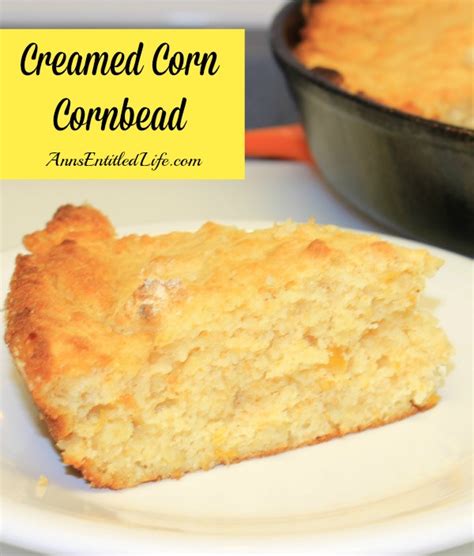 Creamed Corn Cornbread Recipe