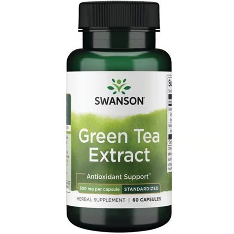 Green Tea Extract 60 Capsule Swanson Farmacia Tei Online