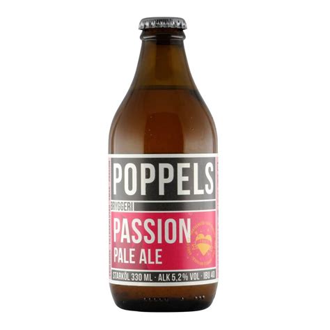 Poppels Passion Pale Ale 033l L Craftbeer