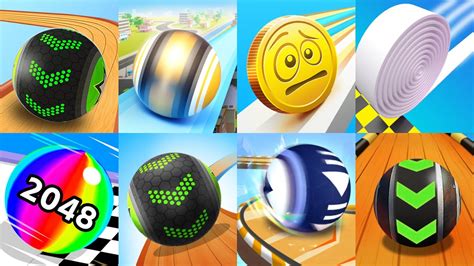 Going Balls Vs Sky Rolling Ball 3D Ball Run 2048 Coin Rush Brick