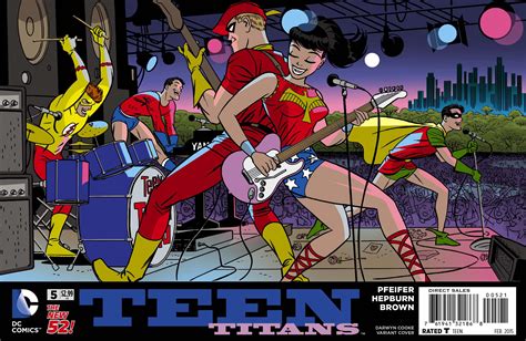 Oct Teen Titans Darwyn Cooke Var Ed Previews World