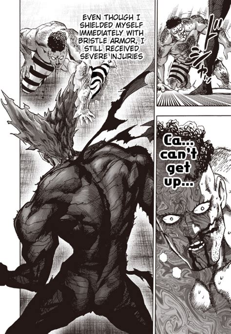 One Punch Man Vs Garou Manga Panels