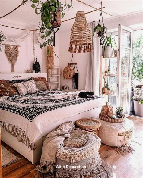 Attic Room Decoration Ideas Boho Bedroom Diy Bedroom Boho Bohemian