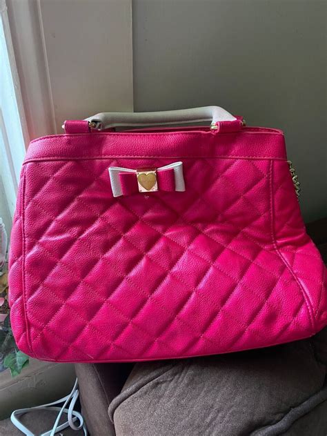 Betsey Johnson Hot Pink Purse Online