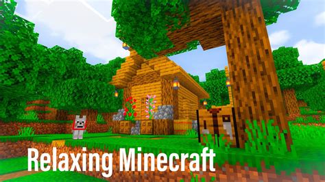 លេង Minecraft Relaxing Minecraft Minecraft Youtube