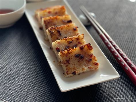 Chinese Turnip Cake Lo Bar Go Recipe Bake With Bakabee