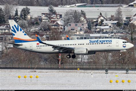 Tc Spj Sunexpress Boeing R Wl Photo By Justin St Ckel Id