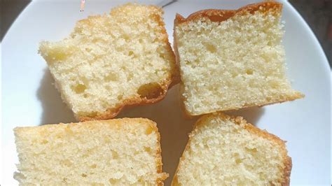 Simple Vanilla Cake Soft And Fluffy No Milk Youtube