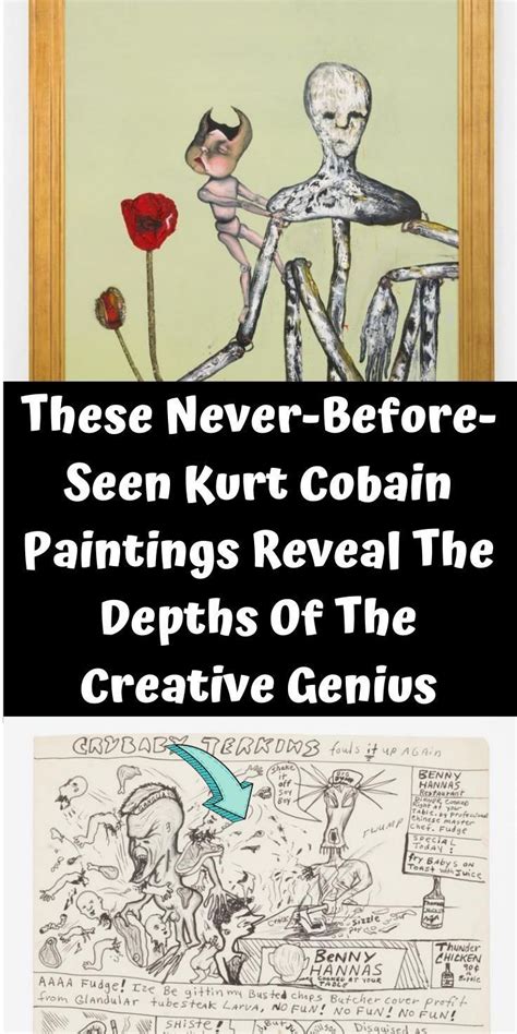 Kurt Cobain Painting Thunder Chicken Genius Reveal Creative