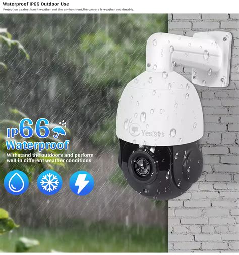 30x Zoom POE PTZ 5MP PTZ DOME CAMERA Two-Way Audio - Security Camera System