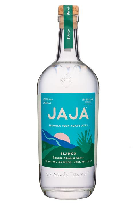 Tequila 100% Agave Azul - Blanco | JAJA | BevNET.com Spirits / Alcohol ...