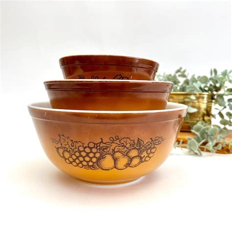 Nested Mixing Bowls Etsy