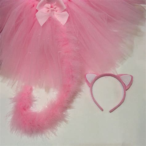 Pink Cat Costume Cat Costume Baby Cat Costume Halloween Cat Costume