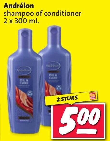 Andr Lon Shampoo Of Conditioner X Ml Aanbieding Bij Nettorama