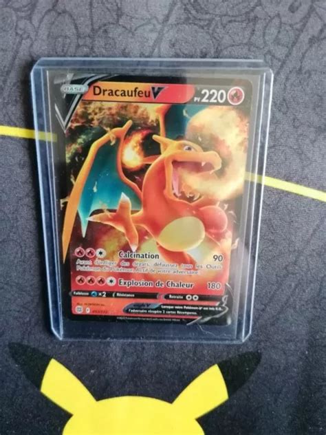 CARTE POKÉMON DRACAUFEU V 017 172 EB09 Stars Etincelantes FR MINT EUR 9