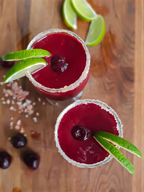 Frozen Cherry Margarita Recipe Make Healthy Recipes