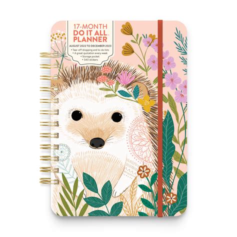 2023 Do It All Planner Garden Hedgehog – Orange Circle Studio Corporation