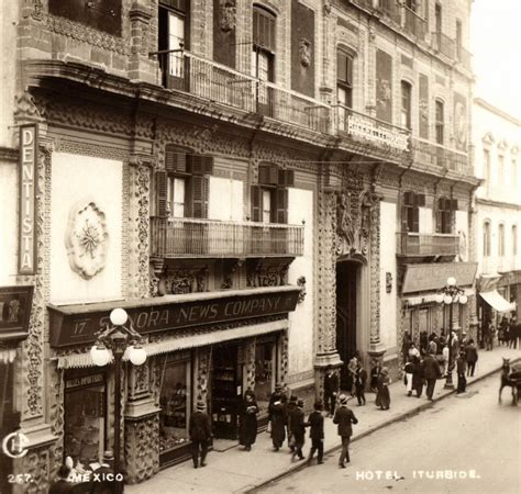 México en el Tiempo on Twitter El Palacio de Iturbide y la avenida