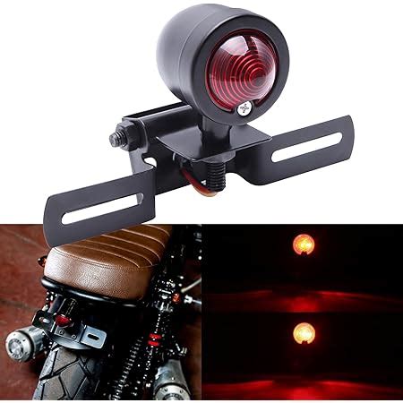 Jmtbno Motorrad Led R Cklicht Bremslicht Kennzeichenbeleuchtung E