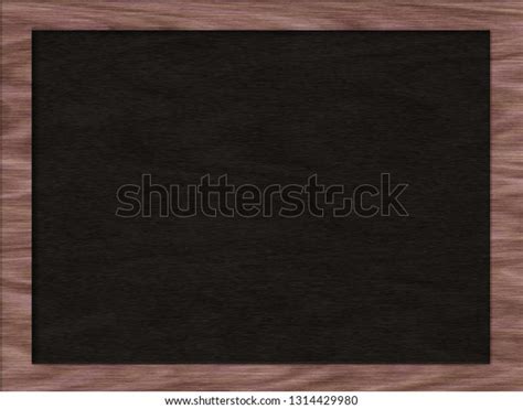 Trendy Plywood Frame Chalkboard Texture Backgroundtop Stock