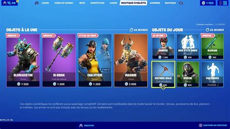 Nouveau Skin Nouvelle Boutique Fortnite Du 22 Novembre Boutique D