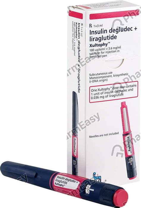 Buy Xultophy 100iu 3 6mg Pre Filled Pen Of 3ml Solution For Injection Online At Flat 15 Off