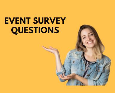 Event Survey Questions To Ask Attendees After An Event