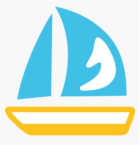 Boat Emoji Png - Sail Emoji, Transparent Png - kindpng