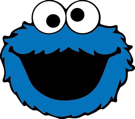 Cookie Head Sesame Street Cookie Monster Birthday Cookie Monster