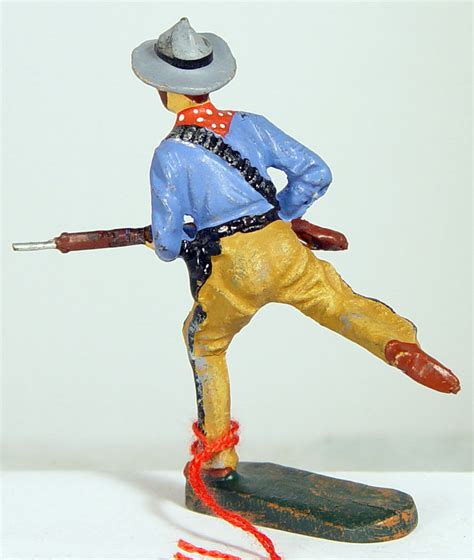 Elastolin Cowboy St Rmend Mit Gewehr Germantoys De