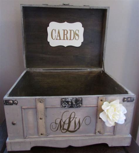 18 Diy Wedding Card Boxes For Your Guests To Slip Your Congrats Into