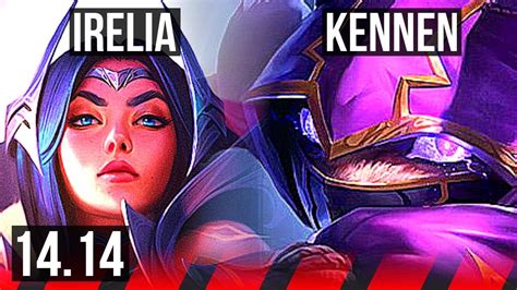 Irelia Vs Kennen Top 67 Winrate 7 Solo Kills Euw Grandmaster