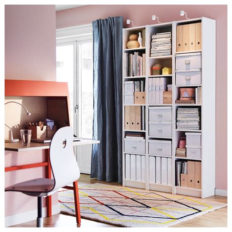 BILLY Bookcase, white, 15 3/4x11x79 1/2" - IKEA