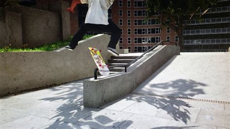 Switch Frontside 180 Crook Grind To Nollie Frontside Flip Out Youtube