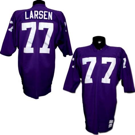 Gary Larsen Game-Worn Vikings Jersey - Memorabilia Expert